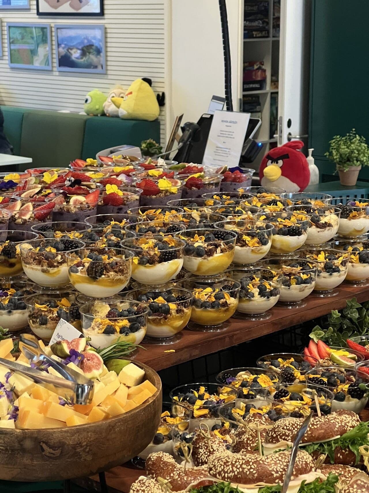 Rovio's Deluxe Breakfast for 120 Guest