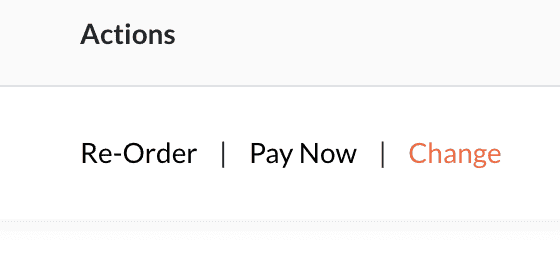 How to modify an order