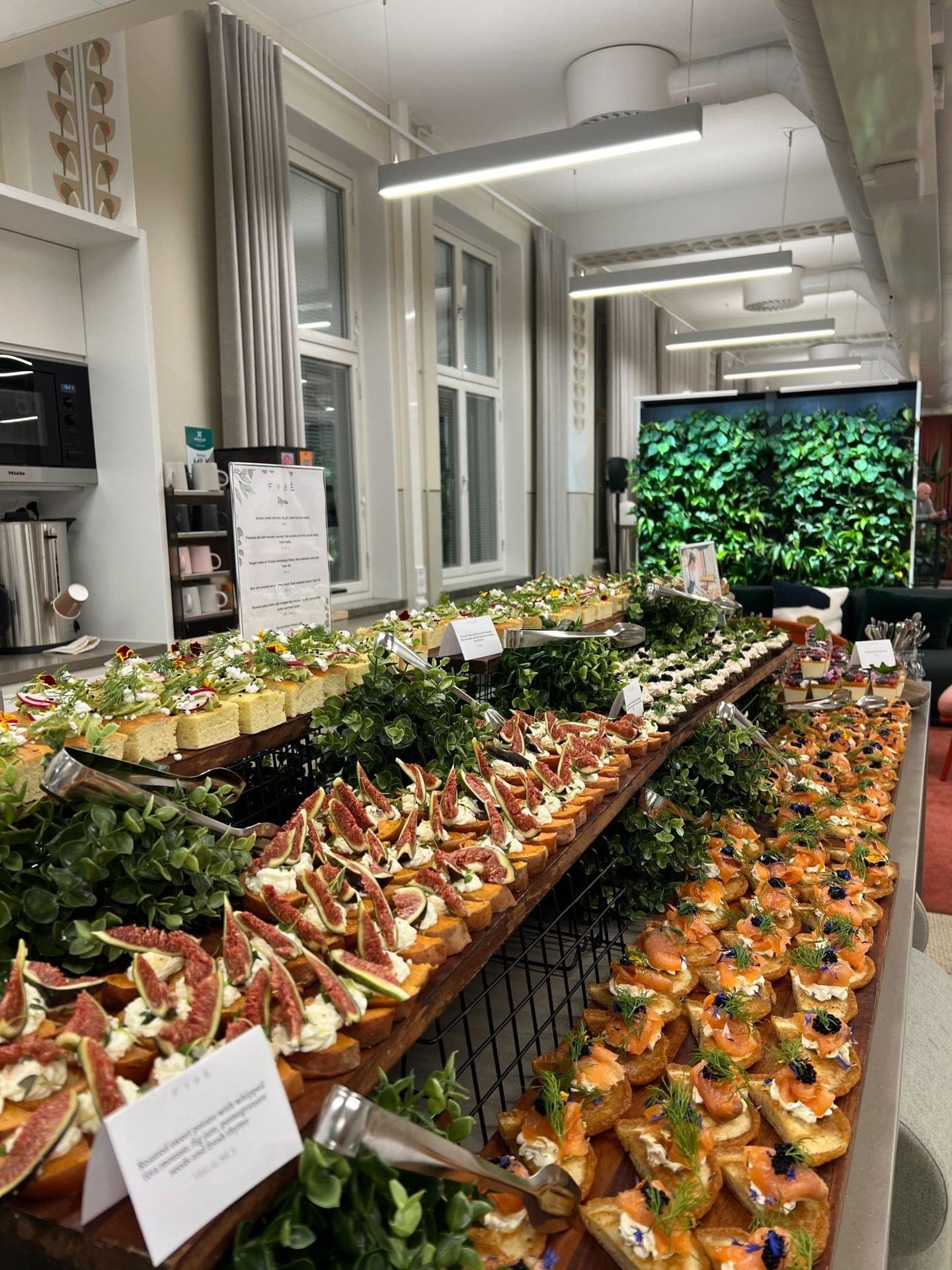 KIRAHub's Snacks Setup for 50 Guest