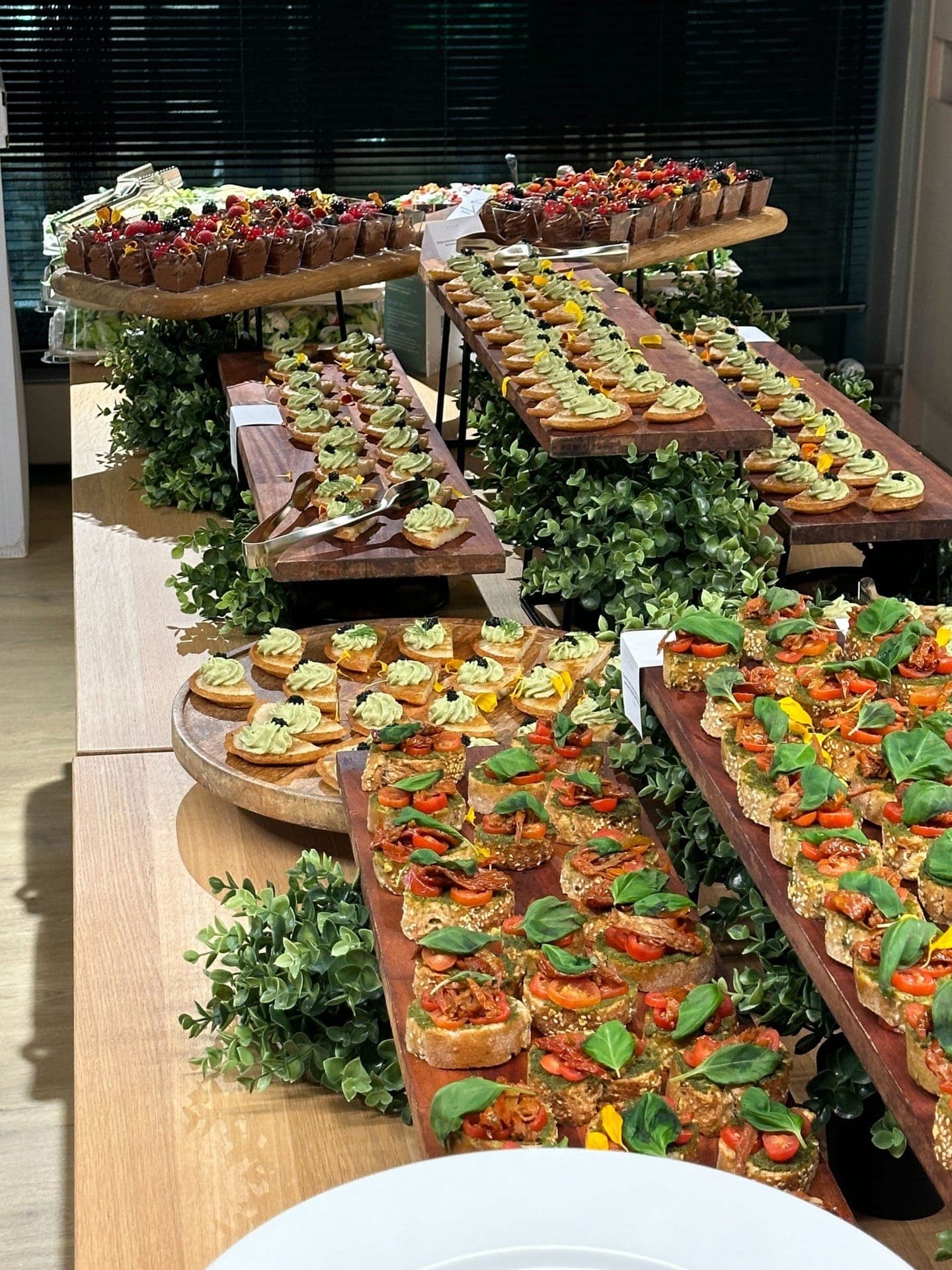 Metacore Dinner Setup for 85 Guest