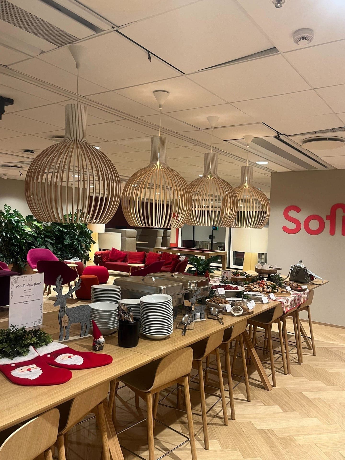 Sofigate Christmas Breakfast for 70 Guest